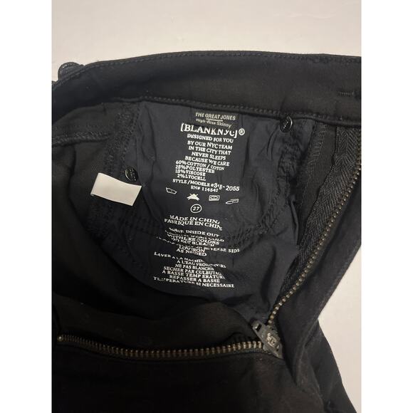 BLANKNYC NWT Great Jones High Rise Skinny in Gotham - Picture 4 of 4